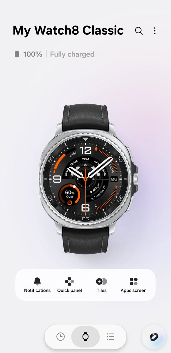 SandeepAdap's tweet photo. One UI 9.0 Watch Faces running flawlessly on my Galaxy Watch8 Classic! 🔥

Attaching a few screenshots below. I'll be sharing more watch faces in my next post, so stay tuned.

The new designs and customization options are a welcome addition and give the watch a fresh look.

Big thanks to @GalaxyTechie for sharing the .apk files!

Which one catches your eye?