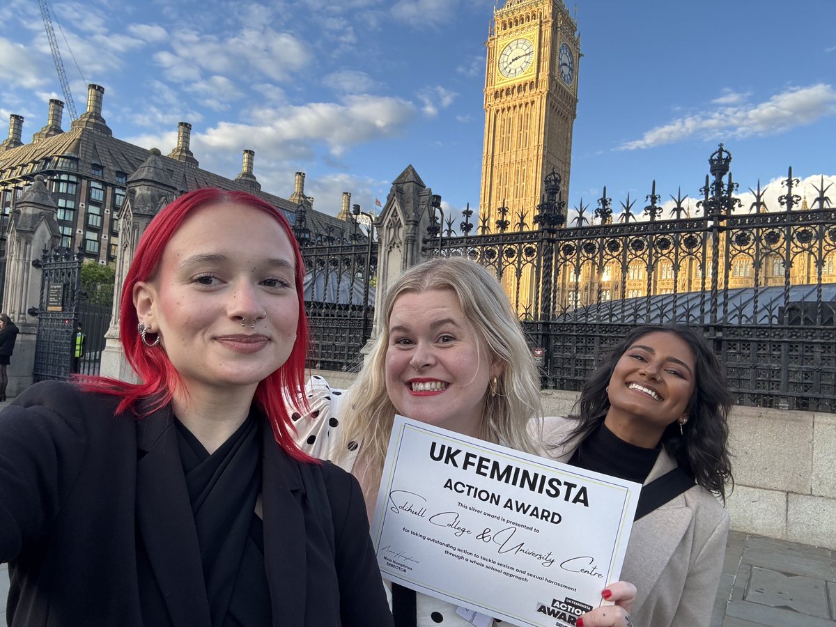 StratfordColl's tweet photo. Stratford-upon-Avon College and @SolihullCollege have been recognised for their ongoing commitment to creating a space where all students feel safe, respected and able to thrive – free from sexism and sexual harassment.

Read the full story!
https://t.co/zEXoa4wwN0 https://t.co/P3MIl3Er7n