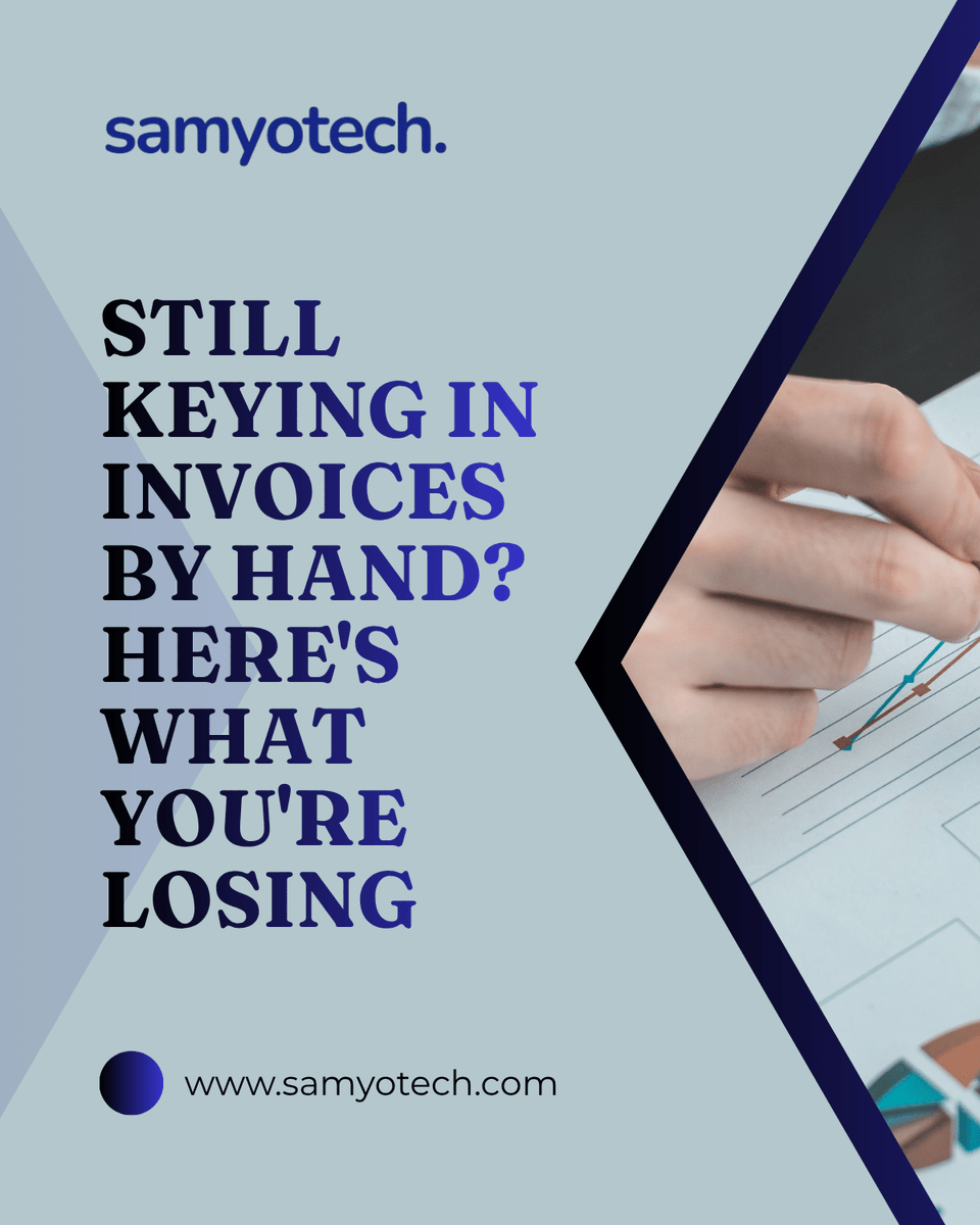 samyotech's tweet photo. Still keying invoices in by hand?
Here's what AI invoice automation is actually saving UK accounting practices - in time, accuracy, cost, MTD compliance, and client trust. π§΅π
#AIinAccounting #MakingTaxDigital #AccountingAutomation #Fintech #MTD https://t.co/HWaziUy0GL