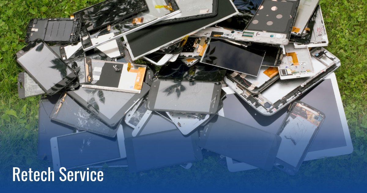 dcw_uk's tweet photo. 💻 Got old laptops, tablets or smartphones?
With #ReTech by DCW, your business can securely recycle unwanted IT while making a real difference. https://t.co/E126A5DtHA