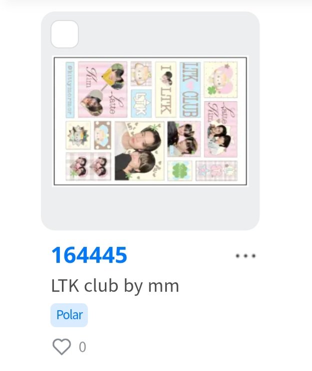 kittymormor's tweet photo. .𖥔 ݁ ˖๋ #LatteKim #TMilk .𖥔 ݁ ˖๋ ࣭ ⭑

code igloo polapolar : LTK club by mm
                  — 164445 —
sticker studio : moshi moshi 🎀

♡ personal use only
♡ do not use for commercial

pls rt before use 🫶🏻💖
* แท้กมาอวกกันด้ายน้าาา * https://t.co/VleXrGkG7J