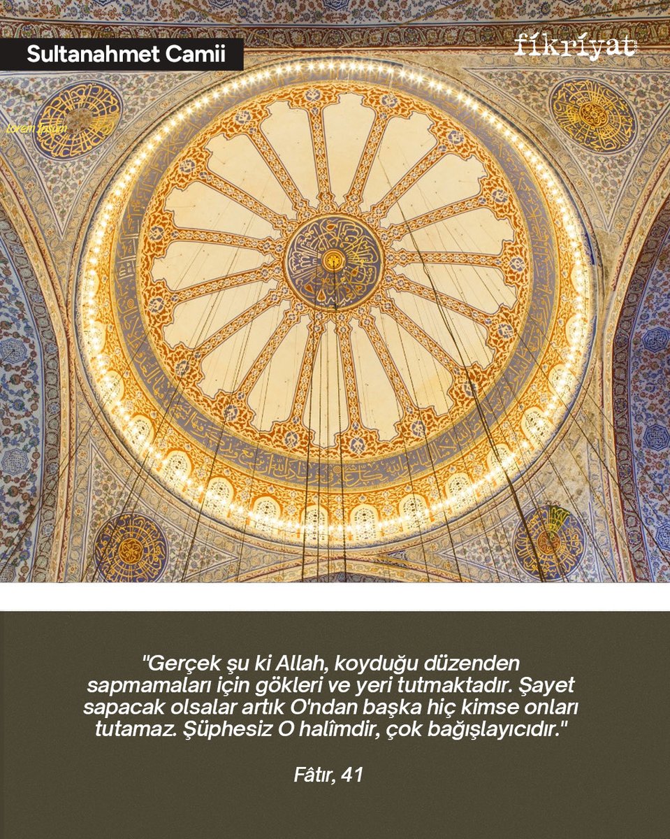 fikriyatcom's tweet photo. Camilerin kubbelerinden gelen mesajlar 🕌✨ https://t.co/6wKBO5WO6o