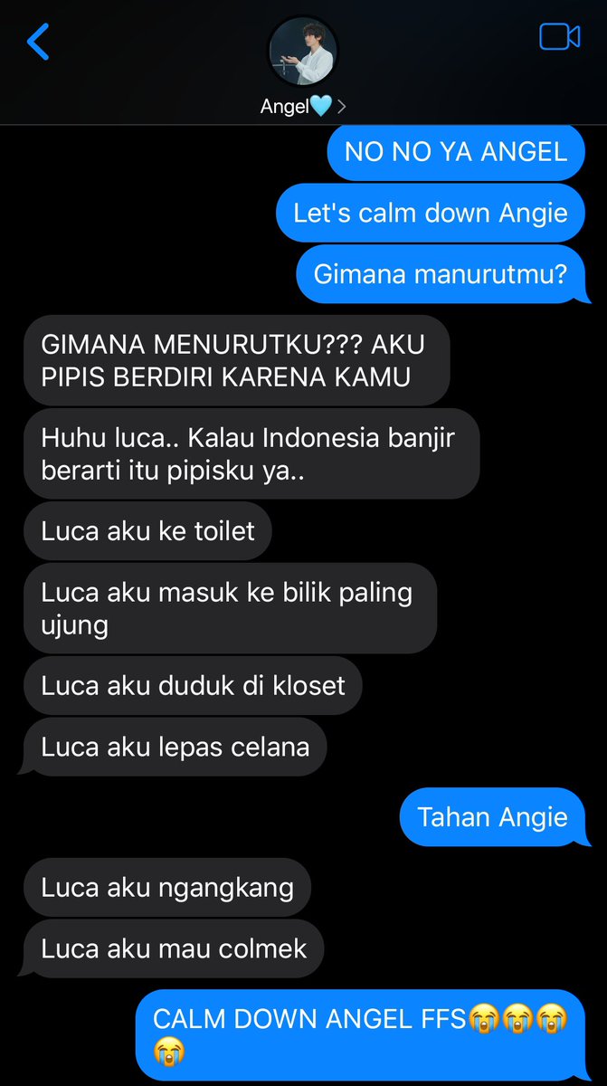 froppyko's tweet photo. kakiko gimana reaksi angel melihat luca blonde — Gak jauh-jauh dari muncrat sih non.. https://t.co/jXWEaEjFwV https://t.co/kxVsvyqhsv