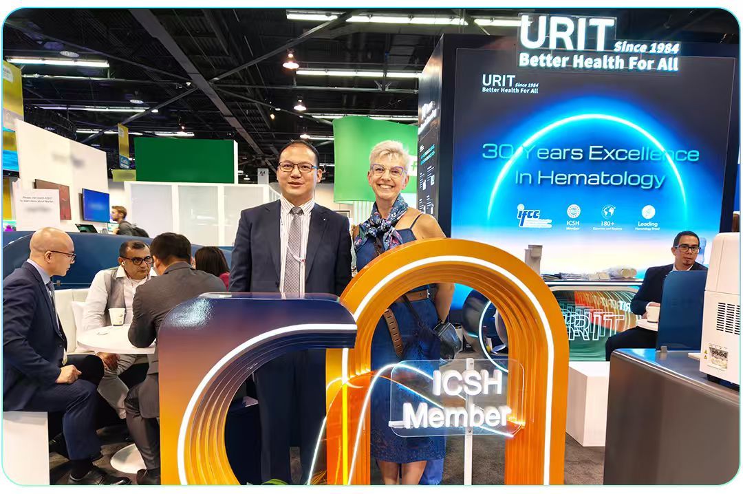 URITMedical's tweet photo. Bringing Standardization to the IVD Innovation – 💡A New Chapter at ADLM 2026🔬
✨Day 1 at ADLM 2026 | Better Health For All isn't just our mission—it’s our commitment. See you at the URIT booth for a live demo of our track systems and automation solutions.💞 https://t.co/YppvJbnMxi