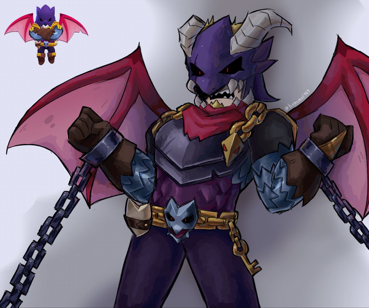 bogomol969's tweet photo. A little old art,ok?  #brawlstars #art #Grom #dragrom https://t.co/dzfHow9OCm