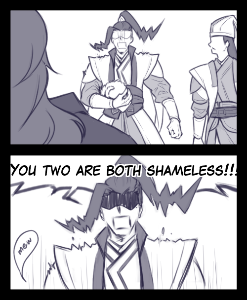 sanadamusio's tweet photo. Nyan-Jiu reunited with his disciple in Jinlan.
Nyan-jiu🐱 &amp; Luo Binghe👿 https://t.co/gZVjqK5j8c