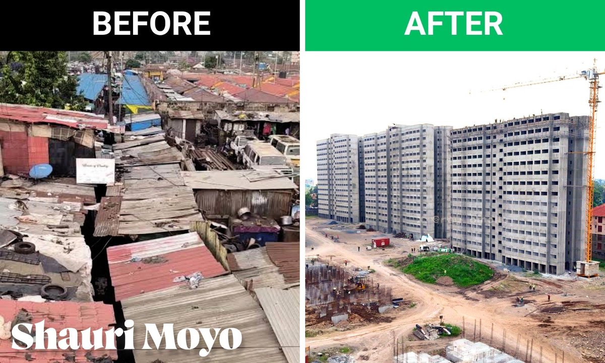 LewisMenya's tweet photo. The journey from informal settlements to modern affordable housing is creating stronger families, healthier communities, and a brighter future for generations to come. Keywords: Modern Housing, Community Transformation. #AffordableHousingProgram #ZeroSlumsLoading https://t.co/9DpnpFPFVw