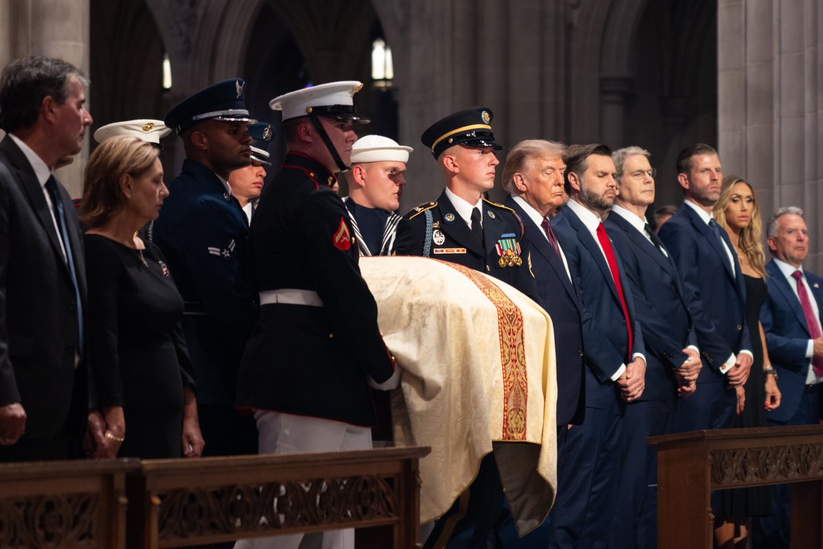 ZelenskyyUa's tweet photo. I paid my respects to the late Senator Lindsey Graham at a special memorial service in Washington D.C. It was only recently that we saw each other, and it is deeply symbolic that Senator Graham’s last trip abroad was to Kyiv. We talked about important things – continued support for Ukraine and increasing pressure on Russia. 

We can see those efforts becoming reality now. And I believe that is the best way to honor his memory: to accomplish what he fought for, particularly when it comes to Ukraine. We must support that aspiration and not let Russia drag this war out. We believe that America has all the necessary tools. President Trump has all the necessary tools. It would only be right to work together this way.

Thank you to everyone in the United States Congress and Senate for your support. And thank you, Senator Graham. I am truly grateful that Ukraine has friends like you.