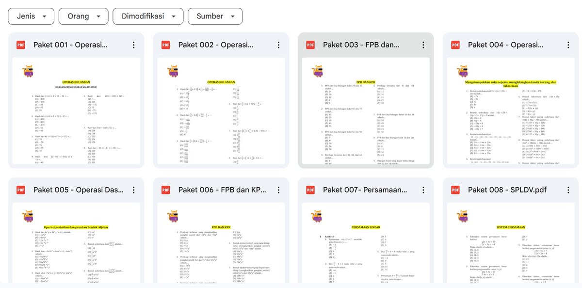 latsolyuk's tweet photo. Latihan Soal SNBT

📑 fundamental MTK: https://t.co/ZF1oPyALxs
📑 fundamental logika: https://t.co/D7e3m1xyGZ
📑 fundamental B. Indo: https://t.co/qnykLt3ss9
📑 fundamental B. Ing: https://t.co/Aqluj49Vnu
🖇️ Join saluran Latsolyuk Gratis: https://t.co/o326bZPmvK https://t.co/suRh5Z5t4K