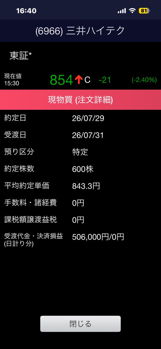 goodluck201611's tweet photo. 📉 6966・7599をナンピン完了。
恐怖で拾い、未来で笑う。 https://t.co/NVWzidkJAm