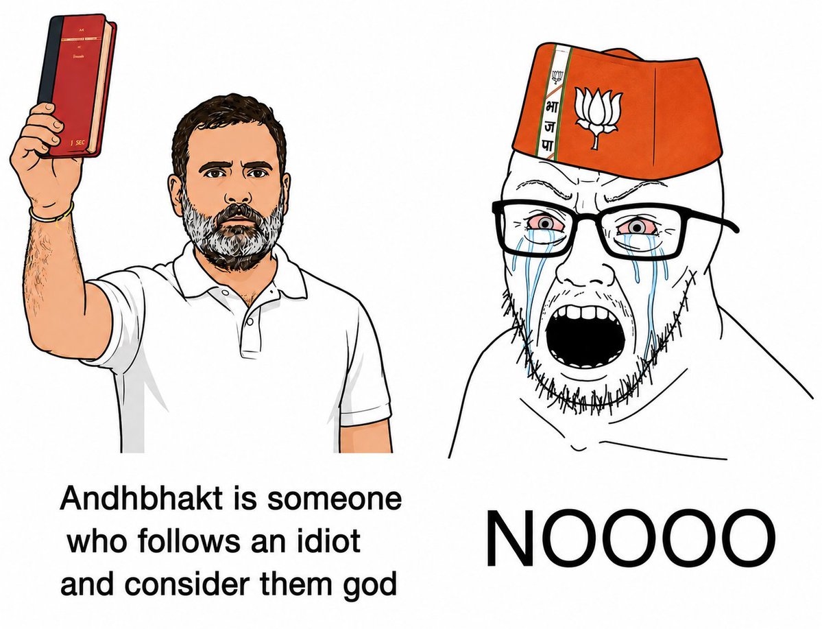 Parinda_2's tweet photo. Andhbhakt🤣🤣 https://t.co/ql39paqzPa
