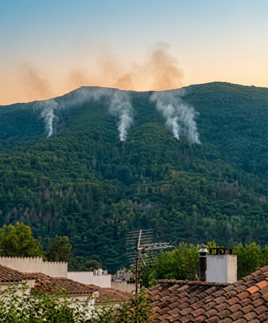 pedro____world's tweet photo. As “alterações climáticas” escolheram 4 pontos diferentes, em linha, ao mesmo tempo. https://t.co/R9Ti3qdV4g
