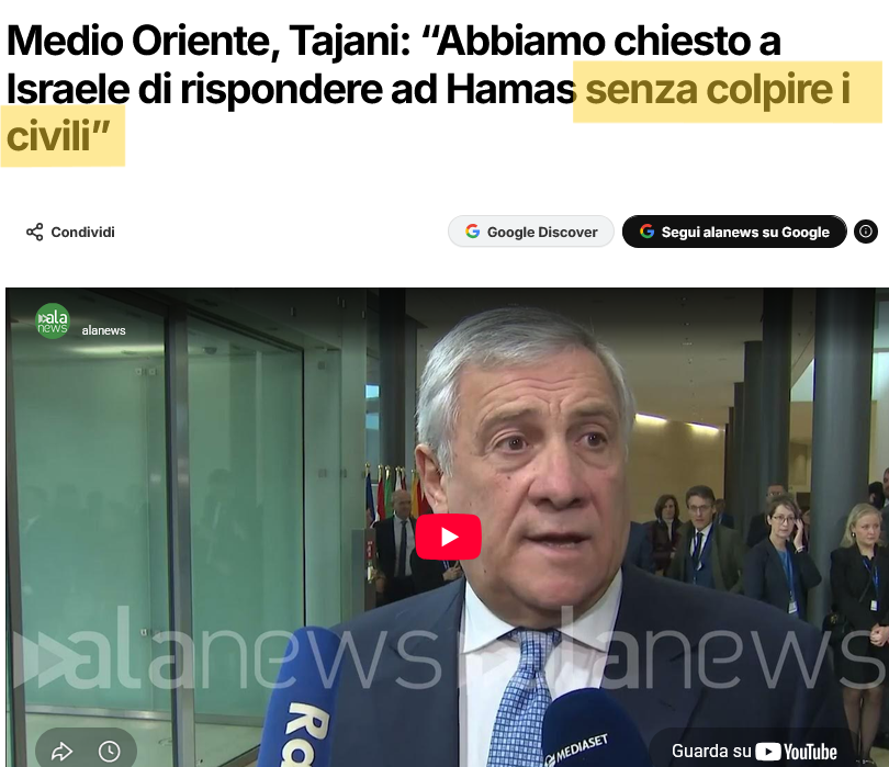 rafforiani's tweet photo. Il nostro minEsteri @Antonio_Tajani. A sx oggi, a dx il 23.10.23. Tra le due interviste, almeno 21000 bambini uccisi e ZERO sanzioni. Fossi nei colleghi, smetterei di chiedergli cosa dovrebbe fare Israele e comincerei a chiedere perché lui non fa e non ha fatto nulla. @repubblica https://t.co/EqykJdGUju