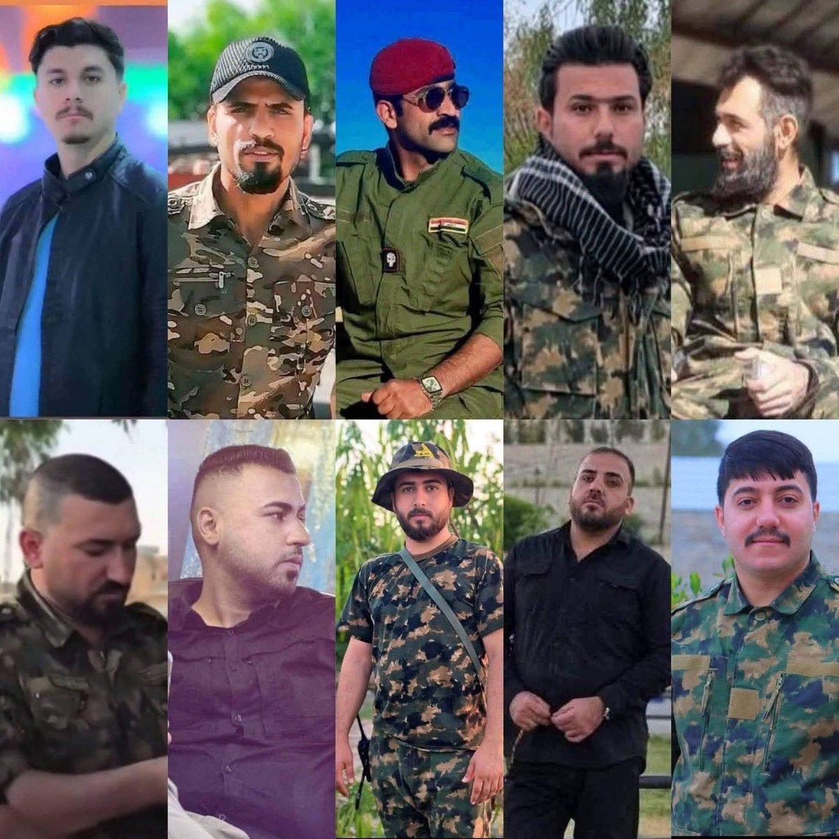 lavender_saj's tweet photo. هيئة الحشد الشعبي تزف كوكبة من الشهداء الابطال الذين تعرضوا الى قصف (سعودي امريكي) مشترك وغـادر في منتصف الليل على مقرات الابطال وادى الى استشهاد كوكبة من ابطال معارك الانتصار على داعش

ساعد الله قلوب اهلهم واطفالهم وزوجاتهم ولا حول ولا قوة الا بالله العلي العظيم . https://t.co/Tk5k9bLxSo