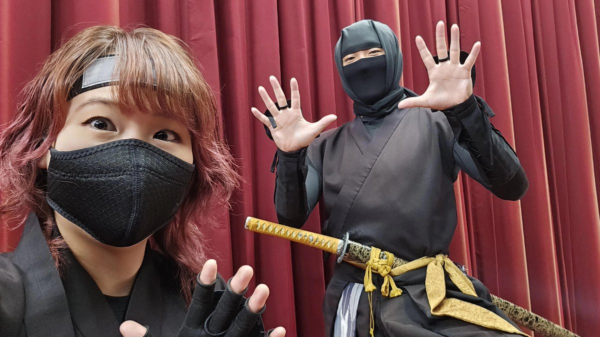 三平殿と一緒に清須市に #忍者体操 へ 行って参りもうしたー！ 先生も