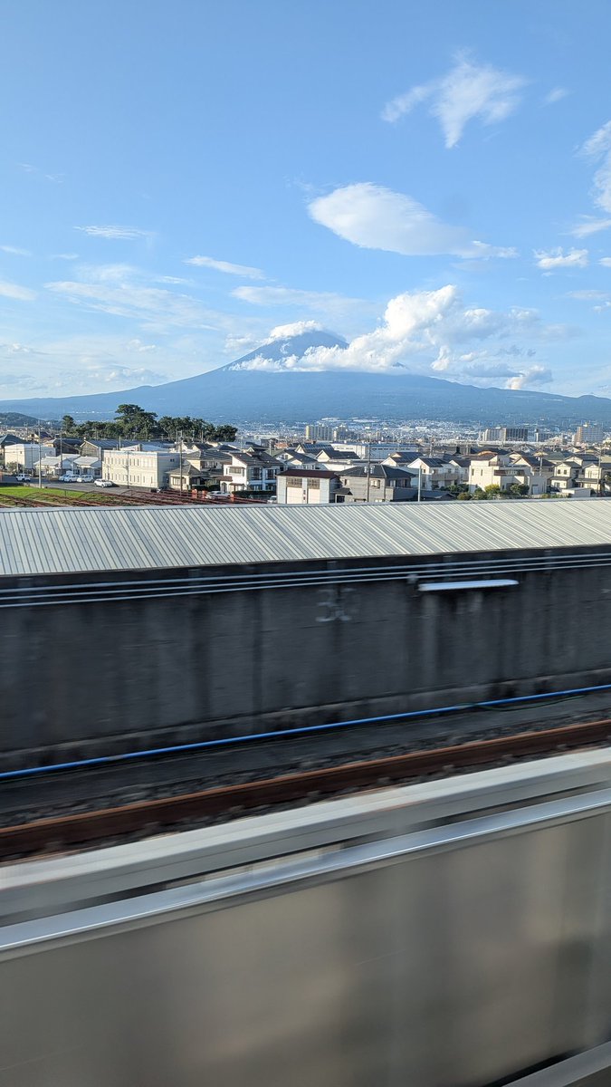 🗻🚄💨 #富士山