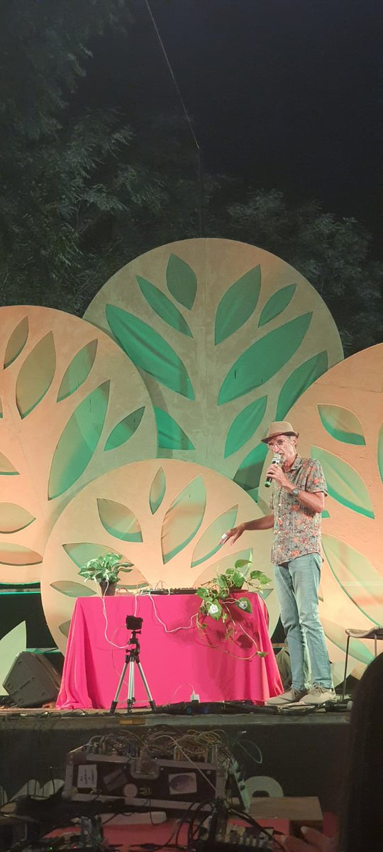 SPINFERT's tweet photo. 🎶 At the Aniene Festival, Rome, Carmelo Cannarella (CNR-IBBA) led "Green Sounds," a SPIN-FERT workshop turning plant bioelectric signals into real-time soundscapes through phytoacoustics.

#SPINFERT #ArtScience https://t.co/3QjxzrvwQw