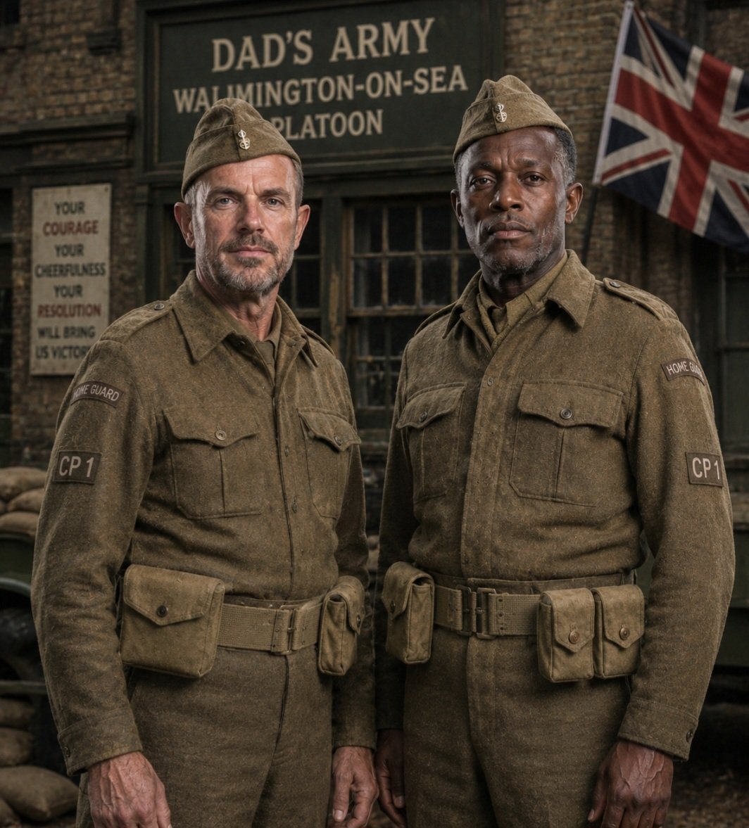 Sean_Vranch's tweet photo. Don't panic!!!
Not long now until Danny Welbeck and Jordan Henderson become Chelsea players⏳️
I don't think the premier league is ready for what Xabi Alonso is plotting.
#CFC #DadsArmy #ClassicComedy https://t.co/xx9QlCutkk