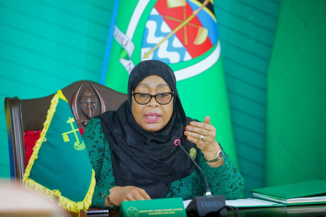 mo_shayo's tweet photo. Mwenyekiti wa Chama Cha Mapinduzi (CCM), Dkt. Samia Suluhu Hassan, ameongoza kikao cha Kamati Kuu ya CCM kilichofanyika mapema leo mjini Zanzibar. https://t.co/wHBkvND1F8
