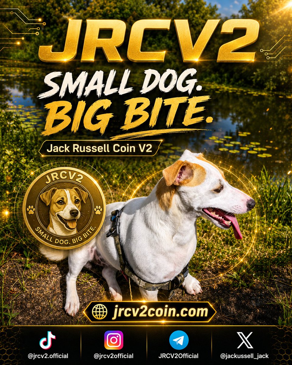 jackussell_jack's tweet photo. Kamala by the lake. Calm outside. Bullish inside. 🐶🌿
JRCV2 keeps growing with real content, real community, and steady progress.
Small dog. Big bite.
https://t.co/oCXSgjCwBf
#JRCV2 #BSC #Memecoin https://t.co/Wm6hwUMHyD