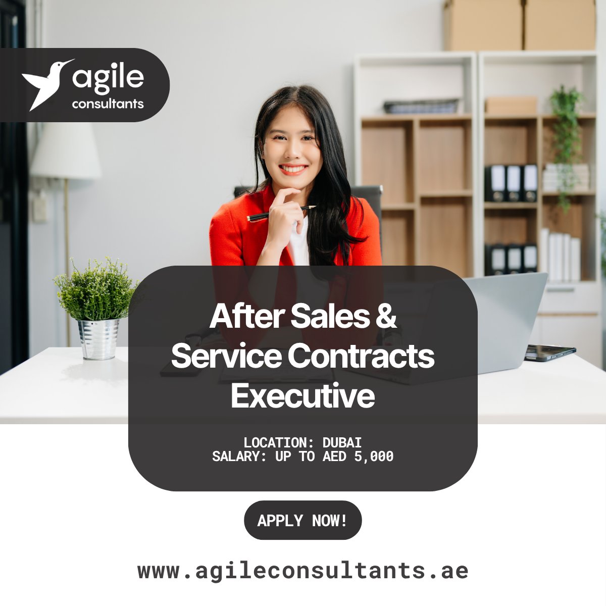 AgileUAE's tweet photo. Agile Consultants is hiring an After Sales &amp; Service Contracts Executive for our client in the water treatment industry, based in Dubai. Apply: https://t.co/qELljgdonX

#Hiring #Jobs #Careers #Networking #Recruitment #AfterSales #DubaiJobs #ApplyNow #AgileConsultants https://t.co/JYmyG5GGS8
