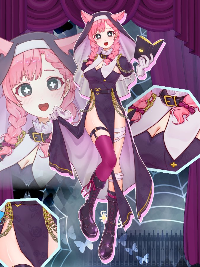 ina_illust_love's tweet photo. シスター衣装でーす！！
今後はゆるゆるとこちら使っていきます！！ https://t.co/0FS34NlIVj