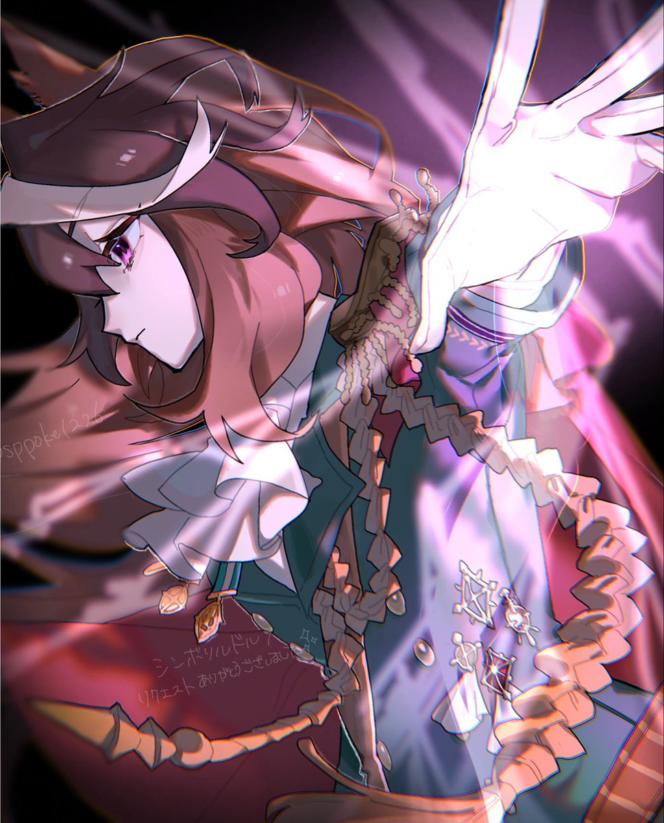 sppoke1226's tweet photo. シンボリルドルフ 過去絵＋加筆  #ウマ娘 https://t.co/cJTsx1bdRs