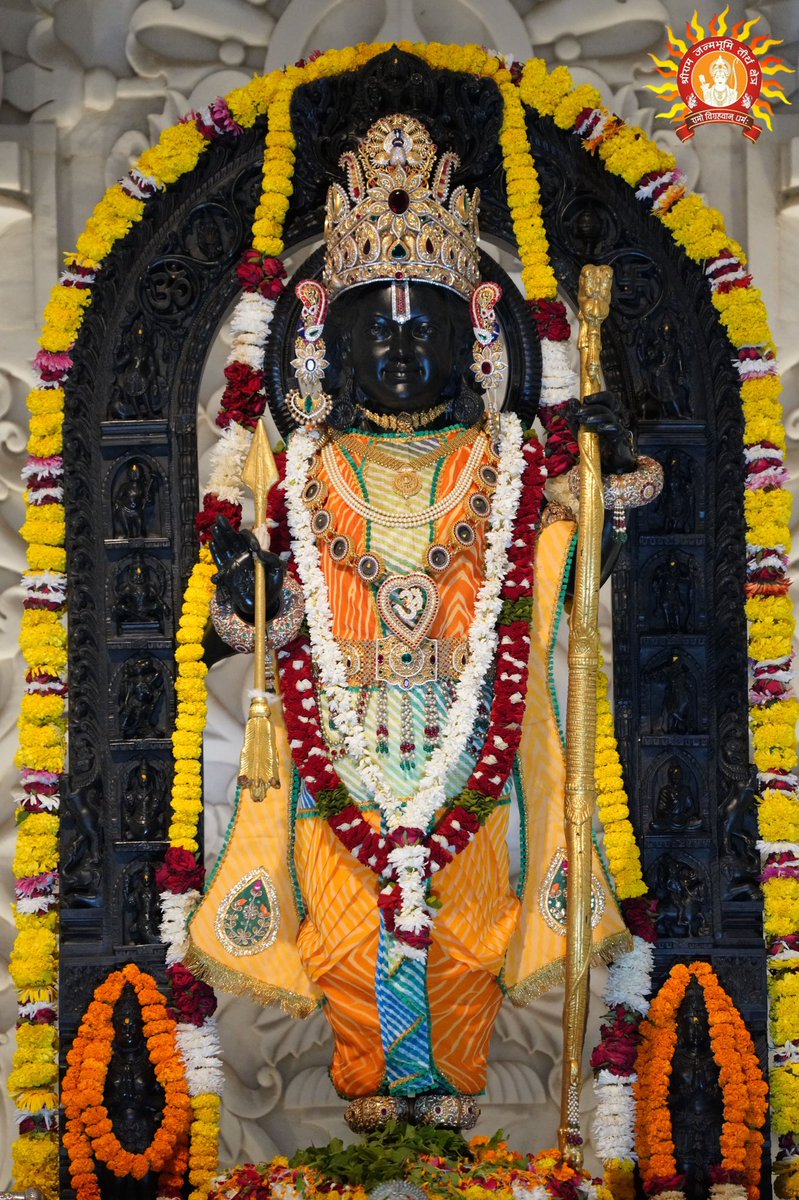 ShriRamTeerth's tweet photo. आज गुरु पूर्णिमा (व्यास पूर्णिमा) तदनुसार 29 जुलाई 2026 को बड़ी संख्या में श्रद्धालु श्री राम जन्मभूमि मंदिर में दर्शन करने पहुँचे। प्रभु श्रीराम का नाम जपते, जयकारा लगाते और श्रद्धा के साथ नतमस्तक होते भक्तों की प्रसन्नता की कोई सीमा न थी।

On the occasion of Guru Purnima (Vyasa Purnima), i.e. 29th July 2026, a large number of devotees arrived at the Shri Ram Janmabhoomi Mandir to offer their prayers. Chanting the holy name of Prabhu Shri Ram, raising joyous slogans in His praise, and bowing with deep reverence, the devotees were filled with boundless joy and devotion.