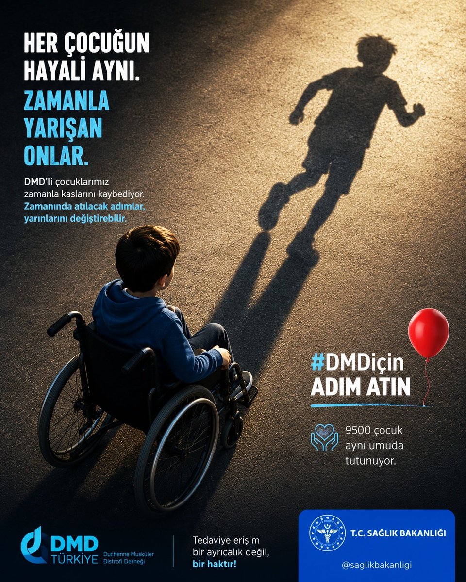 kubracolak93's tweet photo. #DMDiçinAdımAtın
TÜSEB’in desteklediği her yerli ilaç, bir çocuğun geleceğine umut demektir.
DMD tedavisi gecikemez. TÜSEB zaman kaybetmeden çalışmaları başlatmalıdır. @saglikbakanligi @drmemisoglu @suayipbirinci @DrYerebakan @tusebgovtr @UmitKervan @batuyslyrt https://t.co/FnKQqocHKv
