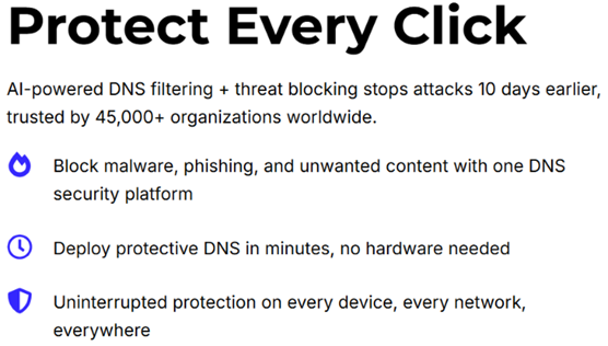 ElyComputerSprt's tweet photo. Our web protection system stops threats before they even touch Windows or anti malware - truly proactive :) https://t.co/WE5WFOhvwm
