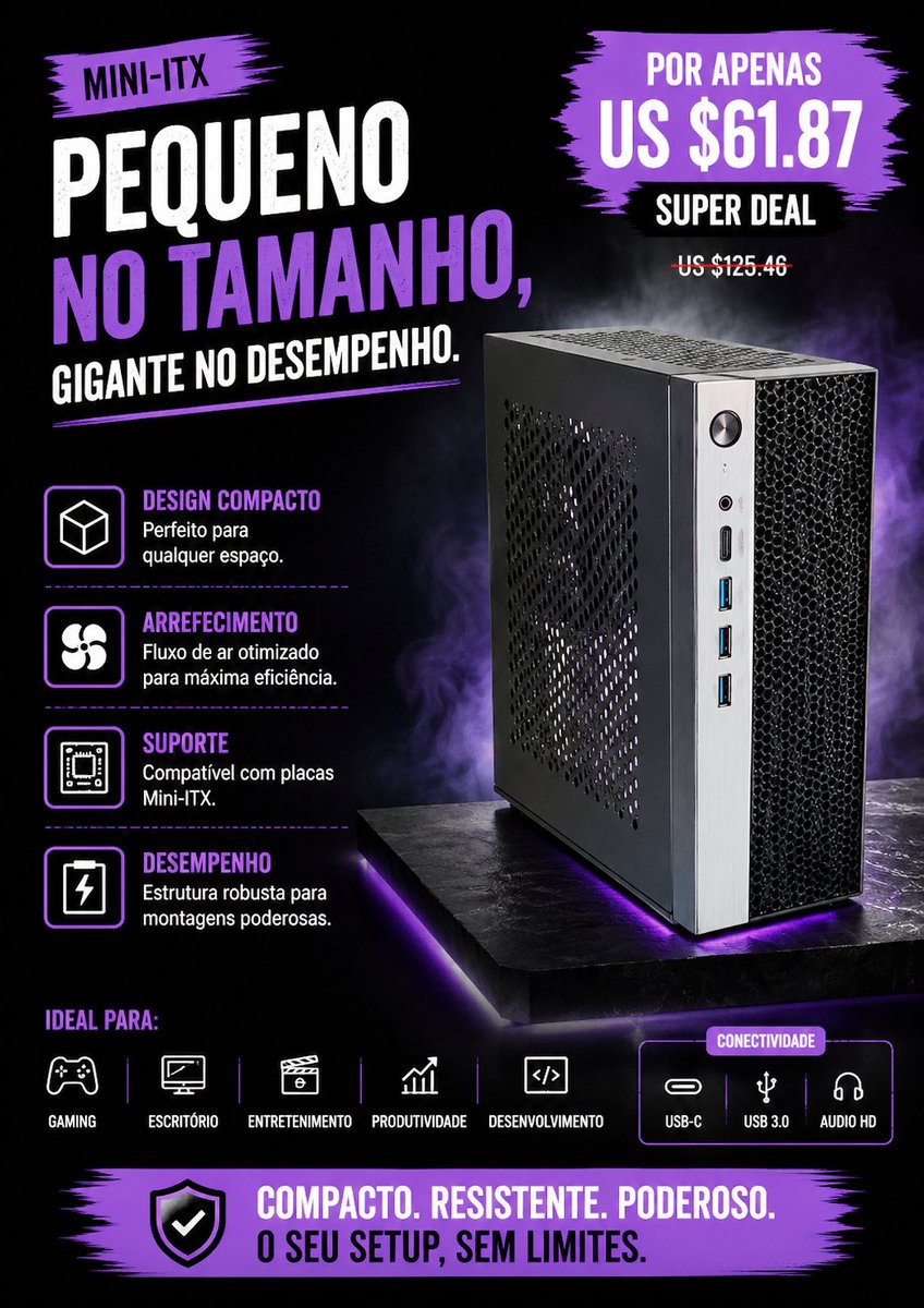 dj_bunito's tweet photo. Mini ITX PC Case
👇👇
https://t.co/7nF6QFg9Yc https://t.co/5OhuPhrhFQ