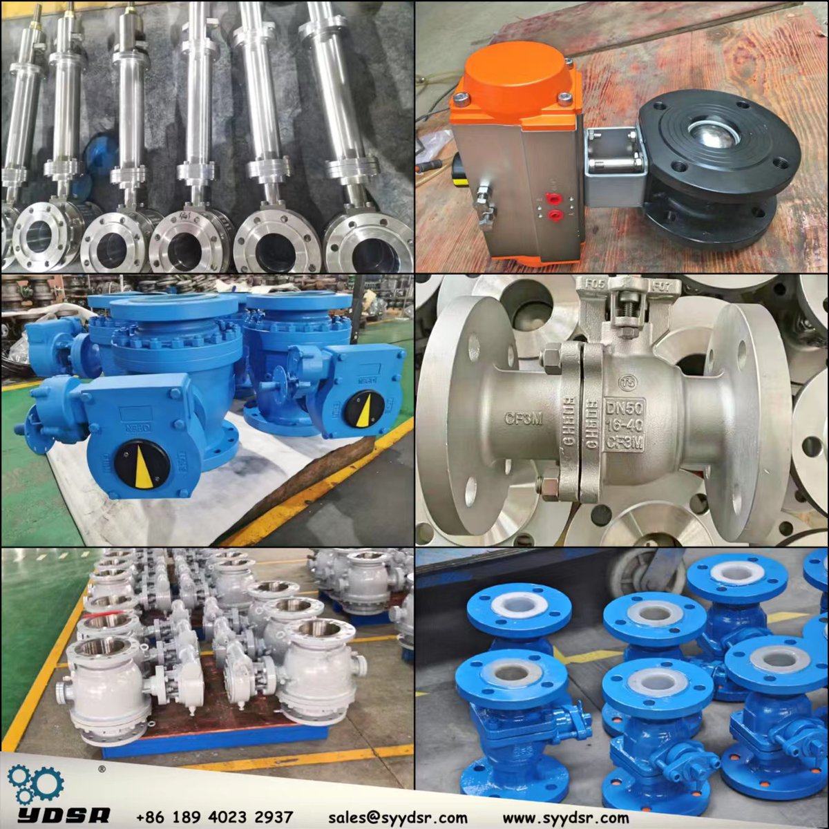 YDSRMFG's tweet photo. Ball Valves. DIN/ASME/JIS.
Cell/WhatsApp: +86 189 4023 2937
Email: sales@syydsr.com
#plugvalve #ballvalve #butterflyvalve #gatevalve #valve #checkvalve #globevalves #safetyvalve #marinevalve https://t.co/I6ESWOXAeh