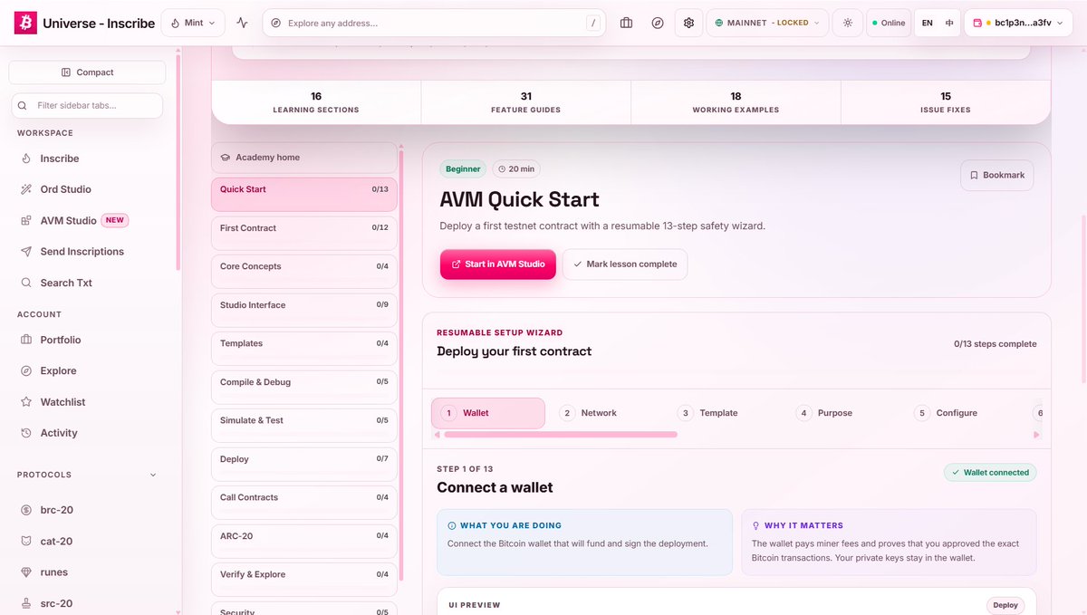 bitcoinunified's tweet photo. Atomicals AVM now has interactive docs. https://t.co/tdAVFLCOrR