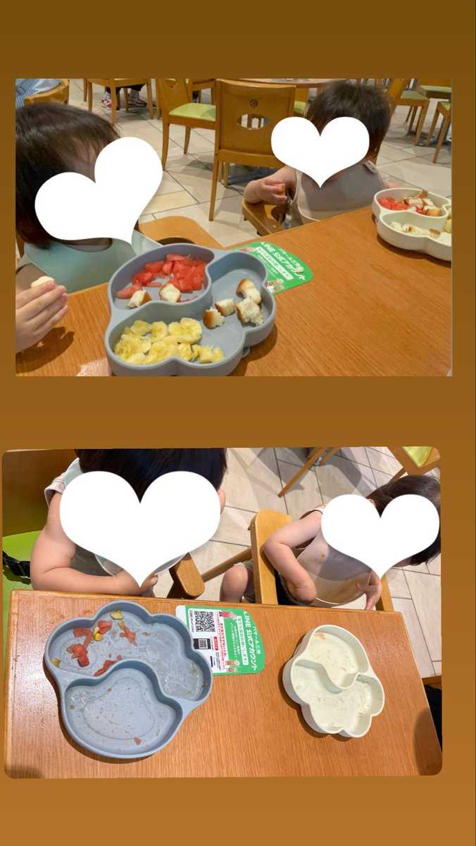 1219154tf's tweet photo. 2週間ホテル生活☺️
旅行ではなく？？
パパの出張についていく🤭

高速途中しっかりたべました⭐︎
写真にないけど追加で離乳食も🙆‍♀️

汚した机も床も椅子もしっかり拭いて
片付けが1番大変🤣

このお皿必ず持って行ってる… https://t.co/mqGrZgVuuH