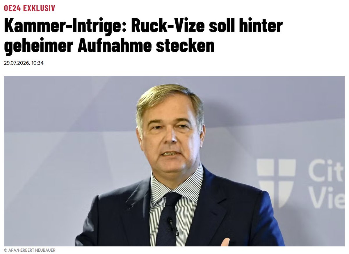 OE_Markus's tweet photo. +++ BREAKING +++
Laut oe24: Zerstörung von innen nach außen.
#Ruck #SPOE #OEVP
https://t.co/4v8JKkZTrd https://t.co/TFSaTJxOib