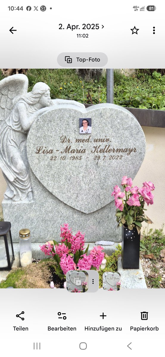 GabrieleHagmlle's tweet photo. Wir vergessen nicht! 🥀🙏

#LisaMariaKellermayr https://t.co/mRAkIuqutx
