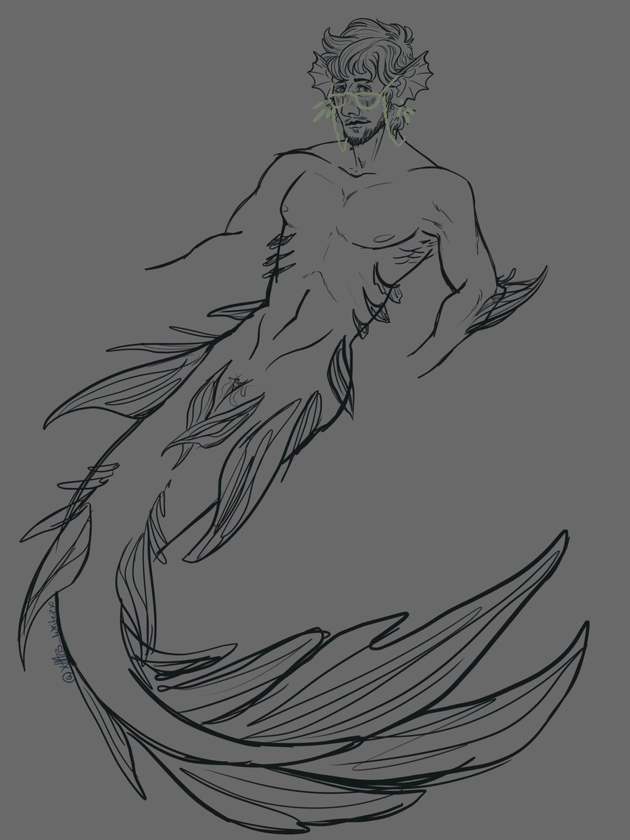 Xhaos_Writezx's tweet photo. Mer!Grace for my BloodyWaters AU WIP! https://t.co/C0AcujYwrb