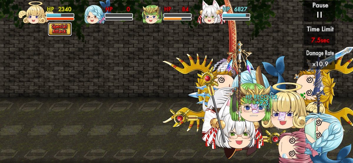supika769's tweet photo. #ゆっくり対戦 で
異形霧雨魔理沙さんのチームに勝利しました！
Android https://t.co/tMGVY09cSV
iPhone https://t.co/AVtUzi9VYf
#ゆっくり育てていってね https://t.co/j0Z2XnwqPh
