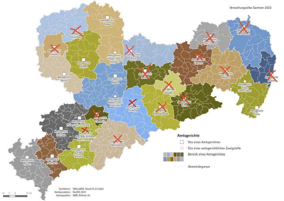 der_wolf_aus_dd's tweet photo. Damit jetzt schon an 16/29 Amtsgerichten samt Zweigstellen in Sachsen verhandelt. Die #SachsenKomplettierung schreitet voran. #TeamStrafrecht https://t.co/Jy23XX12Mx