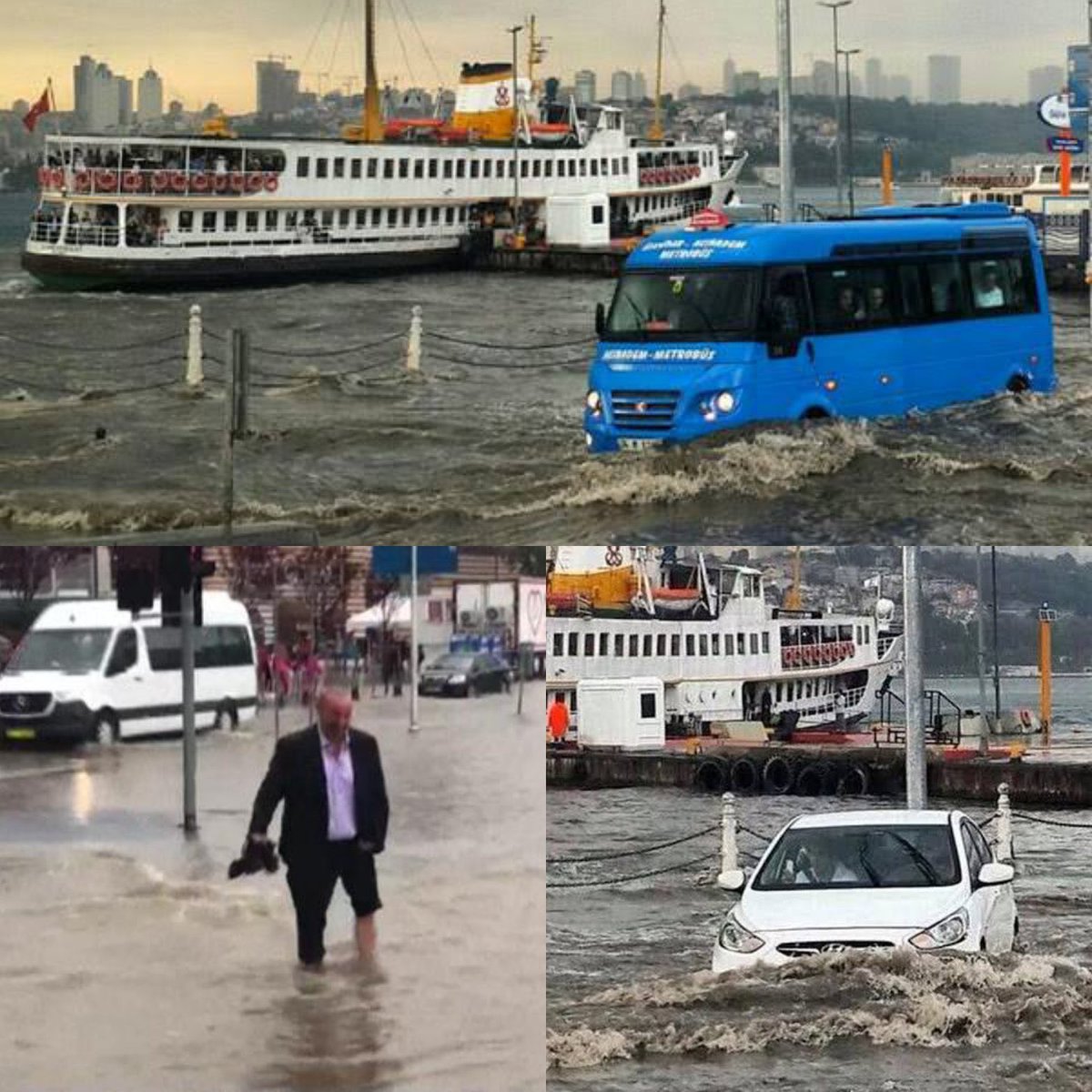 sonceneviz's tweet photo. Ekrem İmamoğlu ve Sinem Dedetaş’tan önce yağmur yağdığında Üsküdar https://t.co/h5hAxbhkgw