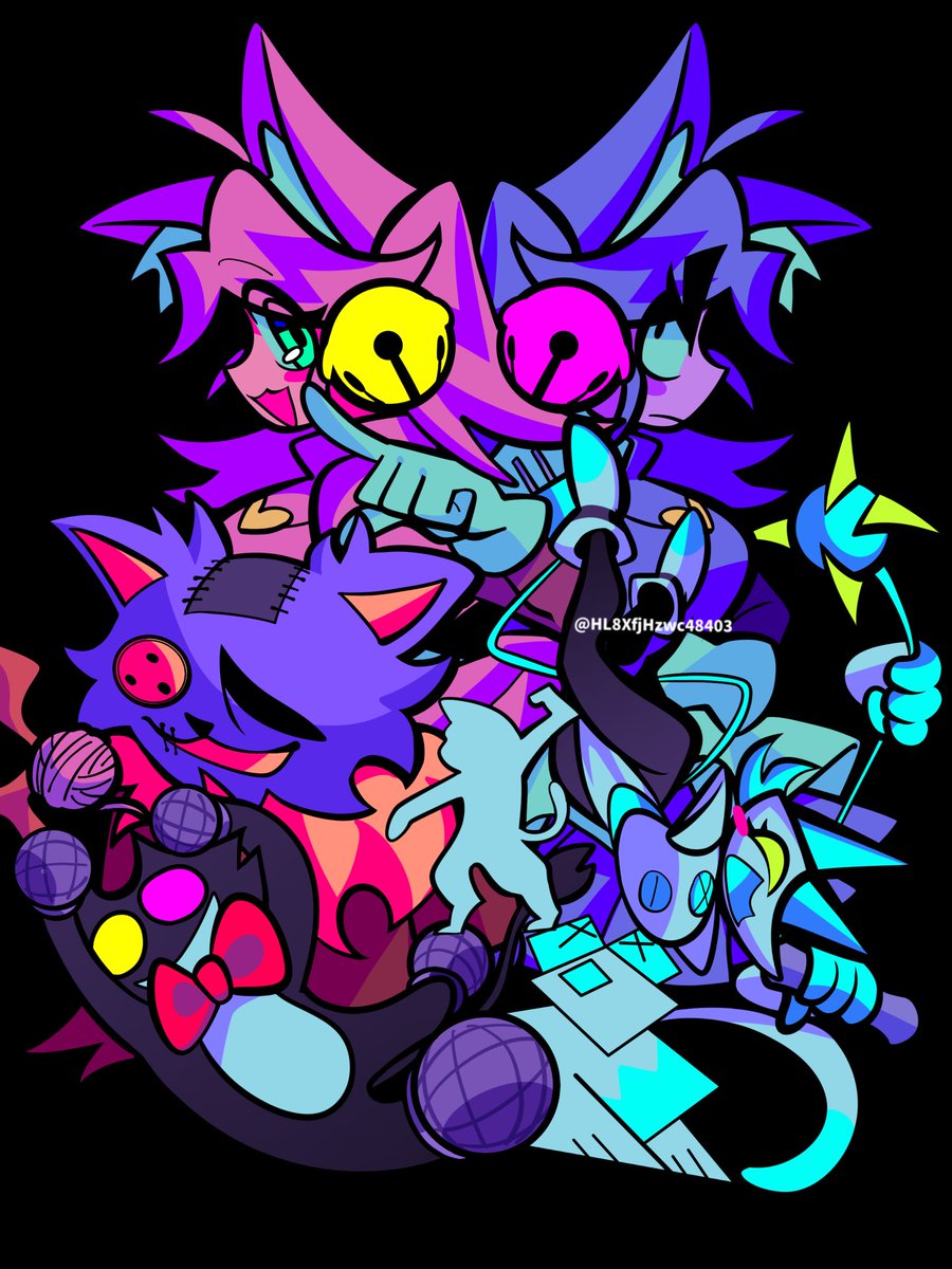 HL8XfjHzwc48403's tweet photo. #deltarune CATS! https://t.co/dO5wFXqpeW