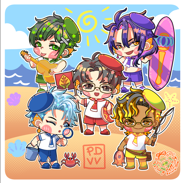 marybellgallery's tweet photo. Versi barengannya UwU #Mevvarnai #Bimajinasi #Artjuna #Nakulukis #Yudiartsbun #PourtraitSagara https://t.co/3SMhRT2tGX