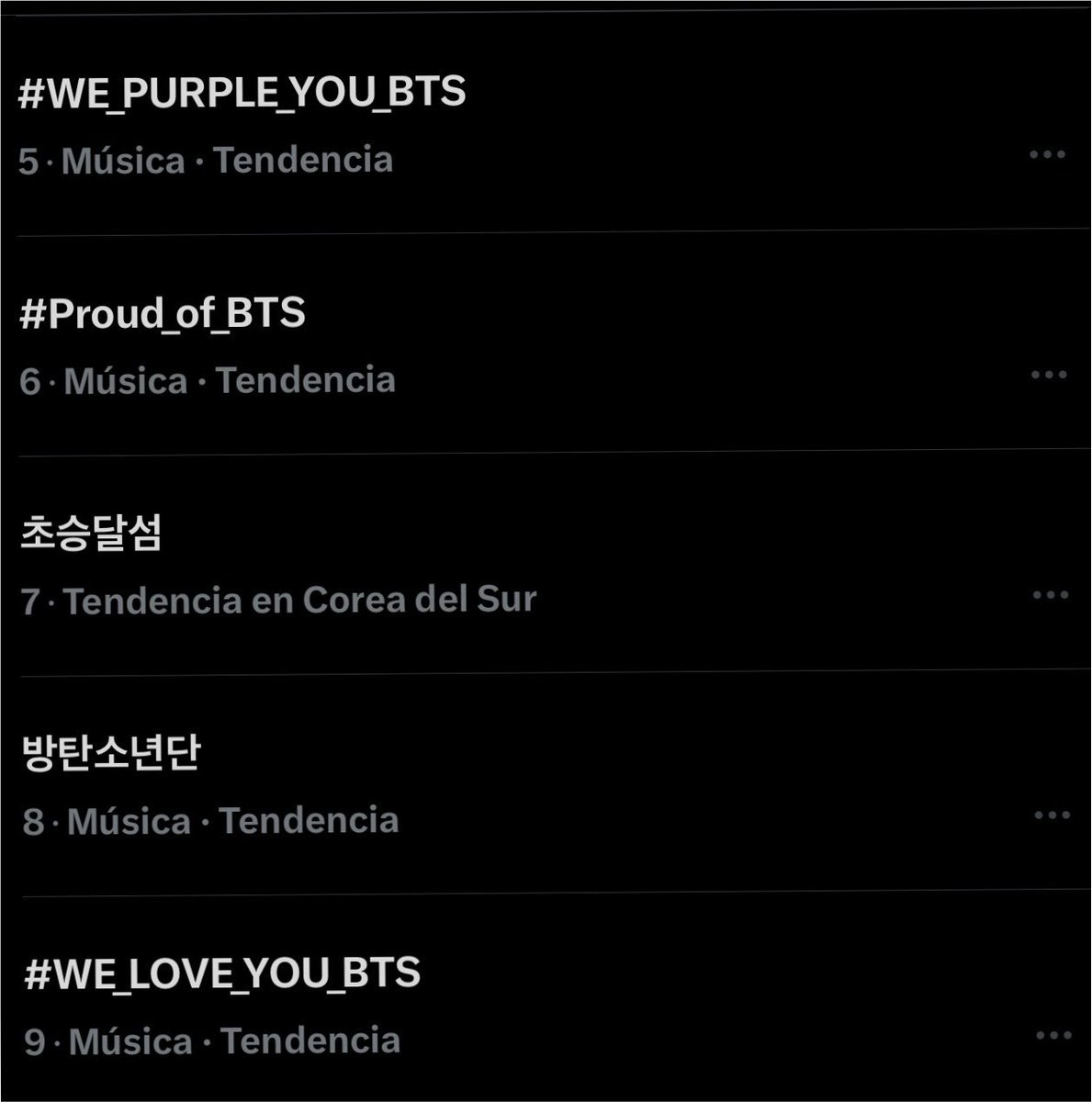 DaudKhan071's tweet photo. X Trends in south Korea right now 🇰🇷 https://t.co/YITJNLPqri
