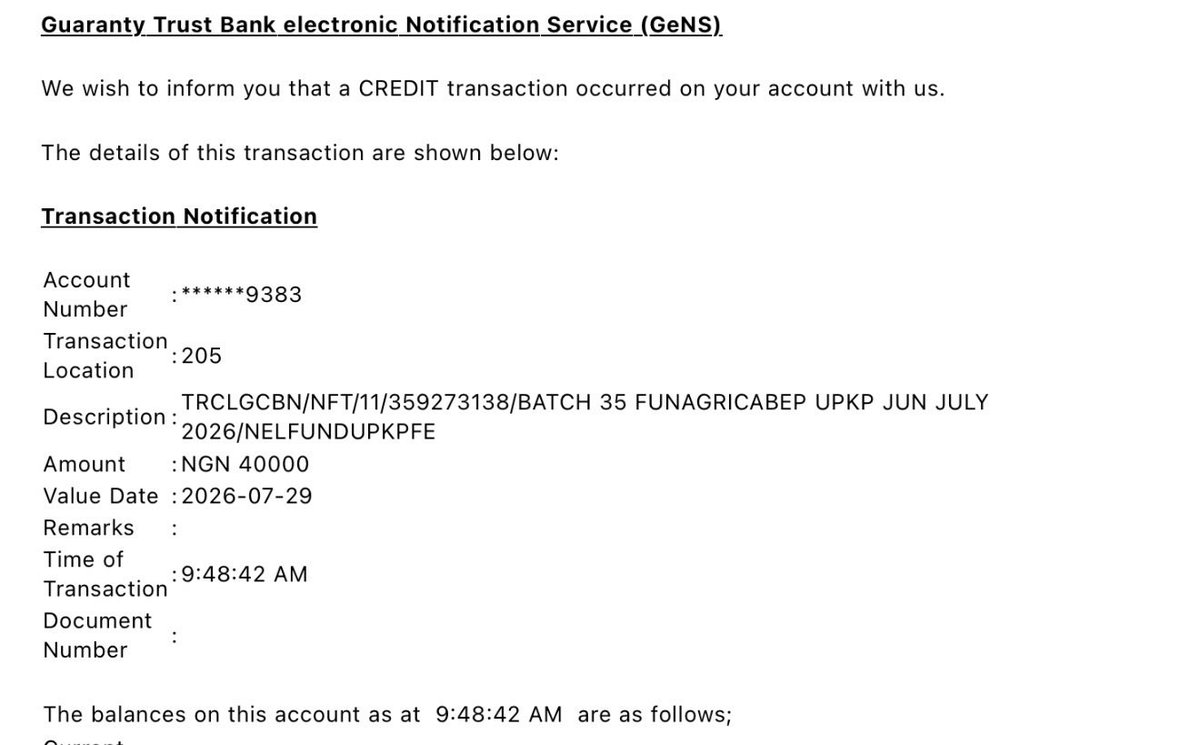 thekingsimi's tweet photo. Spark restored, NELFUND don drop upkeep for 2 months at once! https://t.co/BWXPOcCNSE