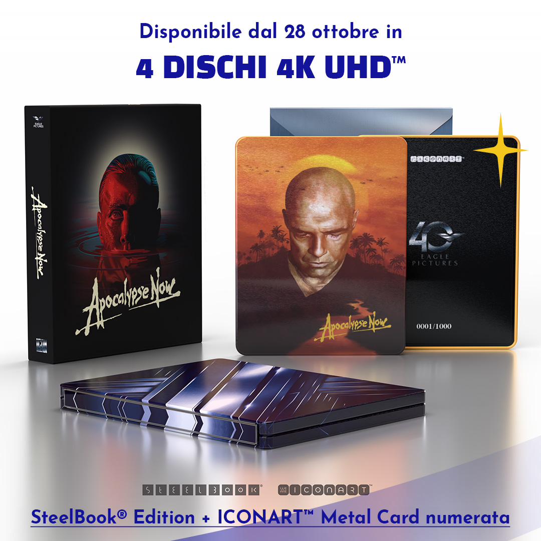 OnlySteelBook's tweet photo. 🇮🇹 Questo novembre è per veri collezionisti! 🔥

Arrivano le nuove ICONART™ Metal Card: imperdibili edizioni SteelBook® con Metal Card numerata e illustrata. 🎨✨

Segna in agenda tutte le date e preparati a scoprire le nuove edizioni da collezione dedicate ai tuoi film preferiti. 🎬

🇬🇧 This November is for true collectors! 🔥

The new ICONART™ Metal Card editions are here: must-have SteelBook® releases featuring a numbered, illustrated Metal Card. 🎨✨

Mark your calendars and get ready to discover these collectible editions dedicated to your favourite movies. 🎬

📅 Scopri tutte le uscite nel carosello.

#SteelBook ​#ICONART​#WEAREICONART #CinematicArt #HomeVideo #4kUltraHD #SteelBookCollector