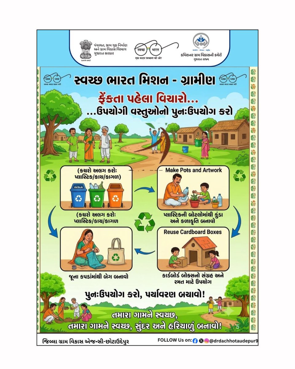 sbmchhotaudepur's tweet photo. @cmogujarat 
@crd_gujarat01
@infochhotaudepurgog 
@gujarat.information 
@collectorchhotaudepurofficial 
@ddochhotaudepur34
@sbmr_gujarat https://t.co/o5Mv9IdDZZ