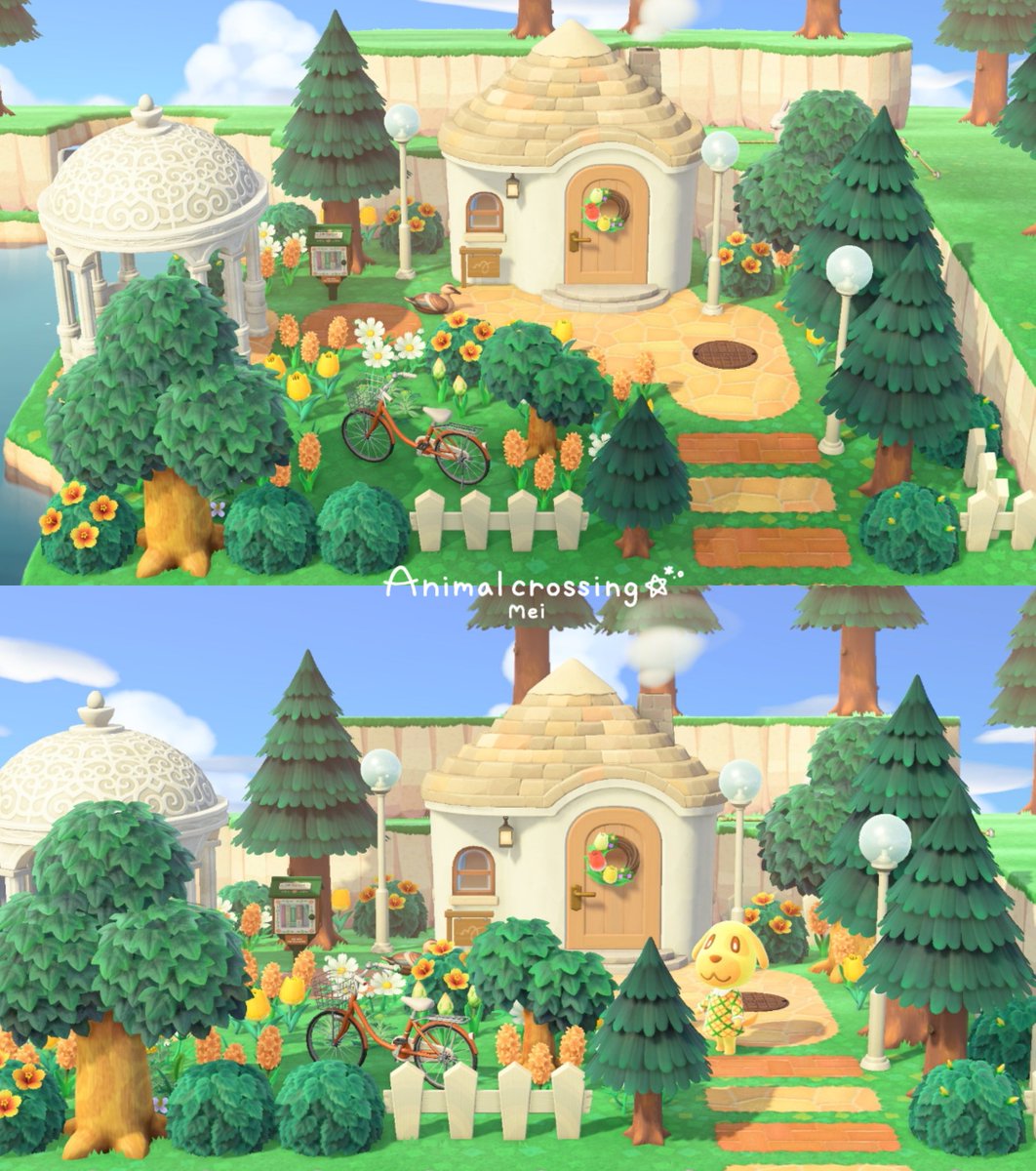 qnbrzi's tweet photo. 🐶🍳
#あつ森 ＃あつ森写真部
#animalcrossing #ACNH https://t.co/IPxh2a8eEu