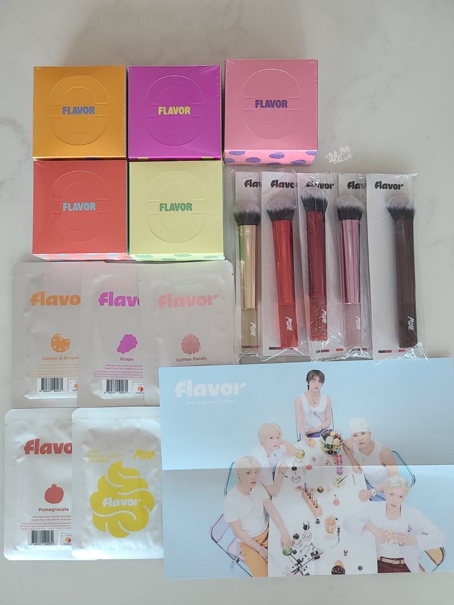 jb2srh's tweet photo. 🧡💜🩷❤️💛

#POW #파우 #Flavor #플레이버 https://t.co/uizQW1bkGu