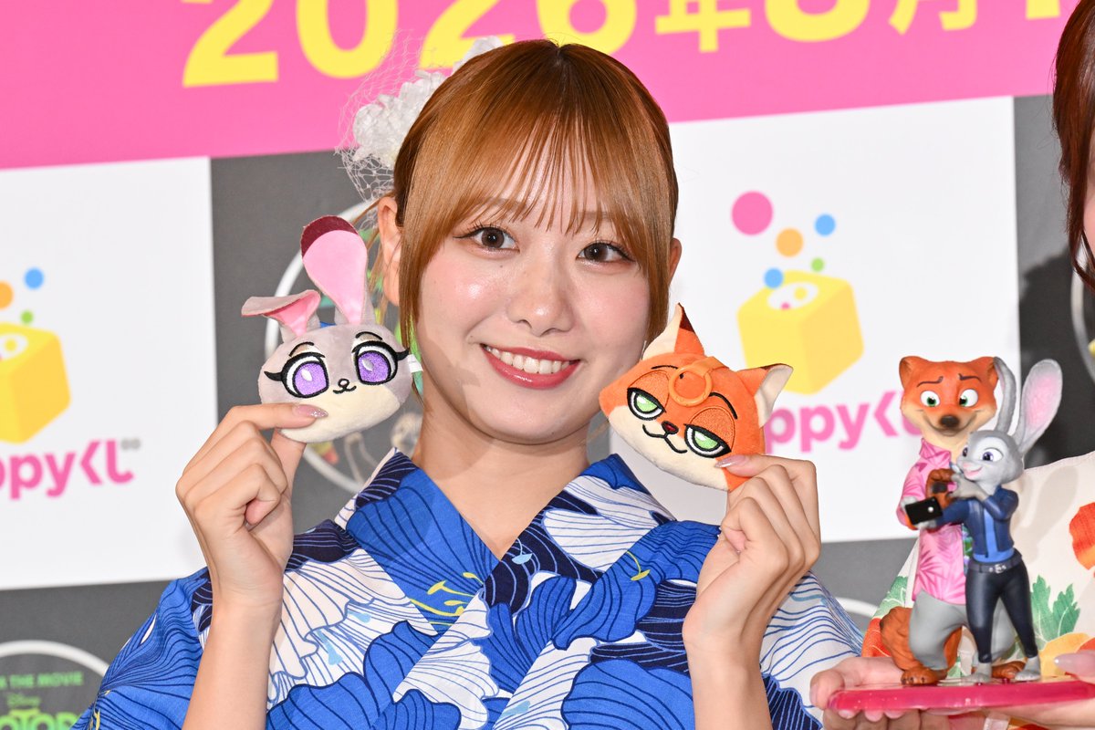 encountofficial's tweet photo. 〖 #ENCOUNT PHOTO 〗

=LOVEの #髙松瞳 さん #瀧脇笙古 さん
「ズートピア」イベントに登壇🦊🐰

https://t.co/nkMsBp9X9S

#イコラブ 結成10周年を控え・・・
「10人で結束して頑張りたい」🤝

 @Equal_LOVE_12 https://t.co/wyDmcDdA04