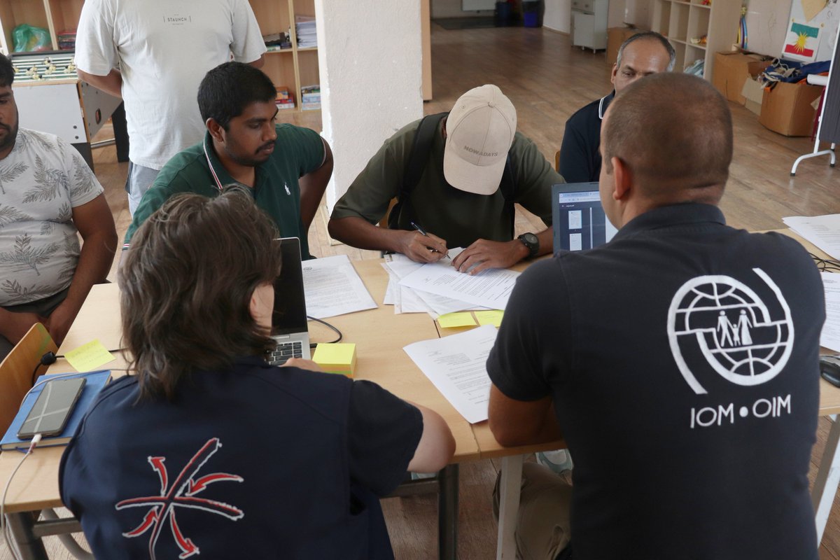 IOMSerbia's tweet photo. Since the beginning of the year, we facilitated over 100 #AVRR cases with the 🇪🇺 support!
The sharp increase brings even greater responsibility to ensure that every person receives individualized counselling& support to make an informed decision& return home safely&with dignity. https://t.co/Ta3hq1imIL